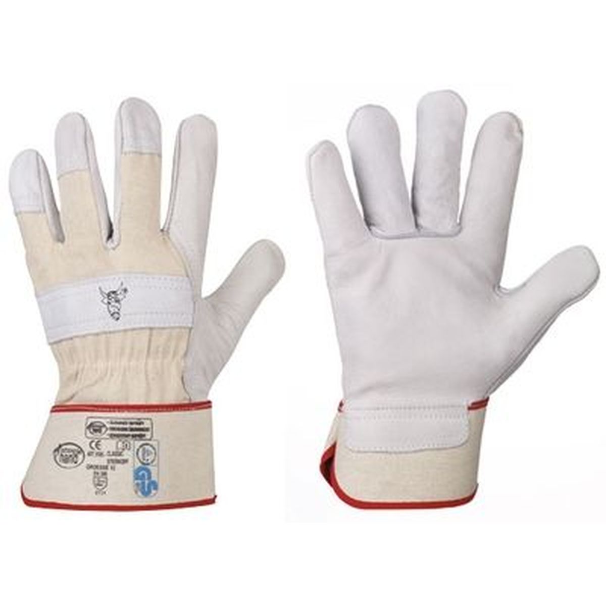 STRONGHAND® Handschuhe Stierkopf grau  
