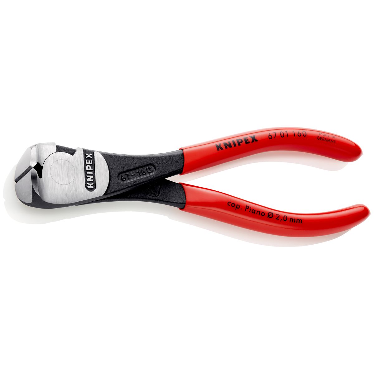 END-CUTTING NIPPERS 6701 160mm Knipex