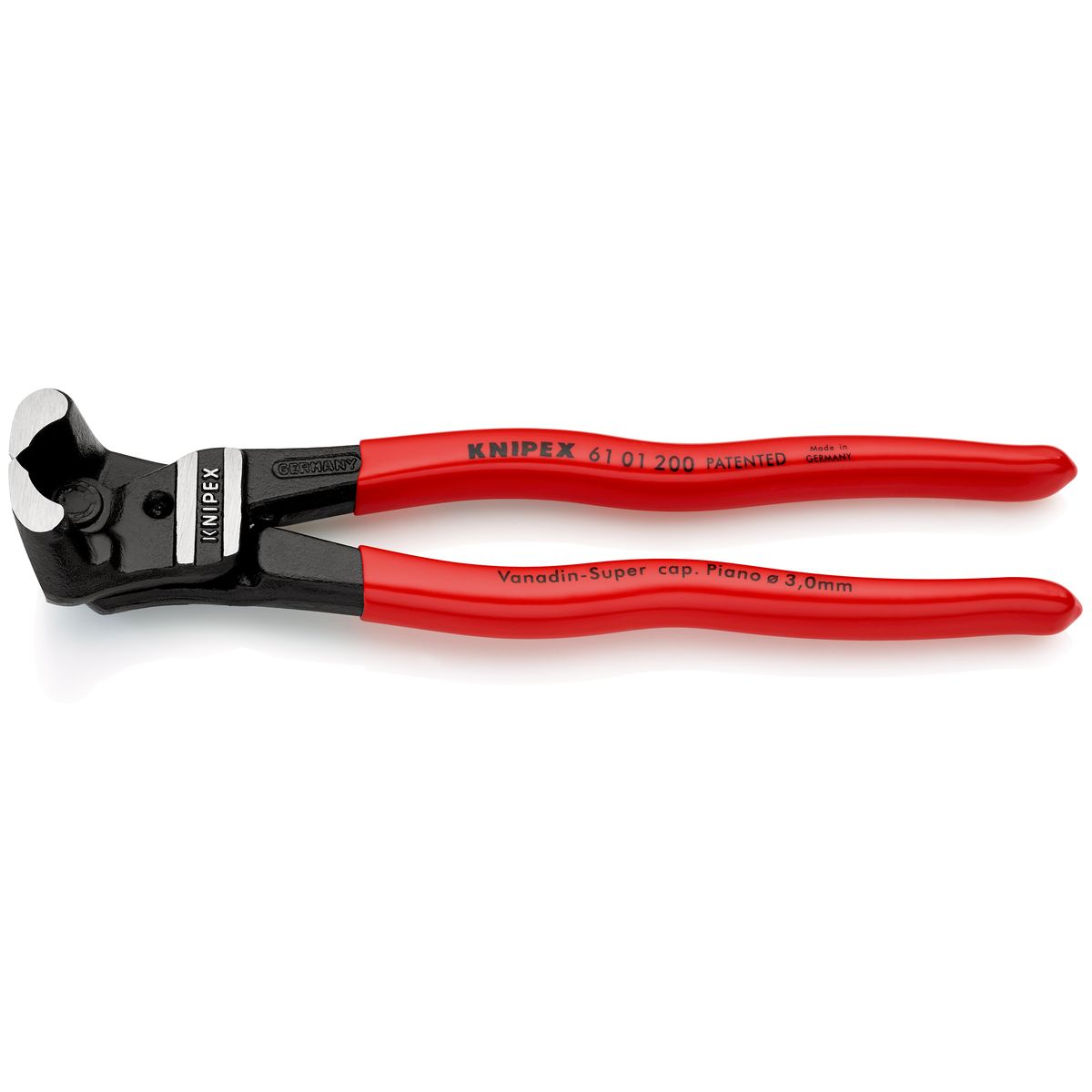 LEVER END-CUTTING NIPPERS 6101200 Knipex