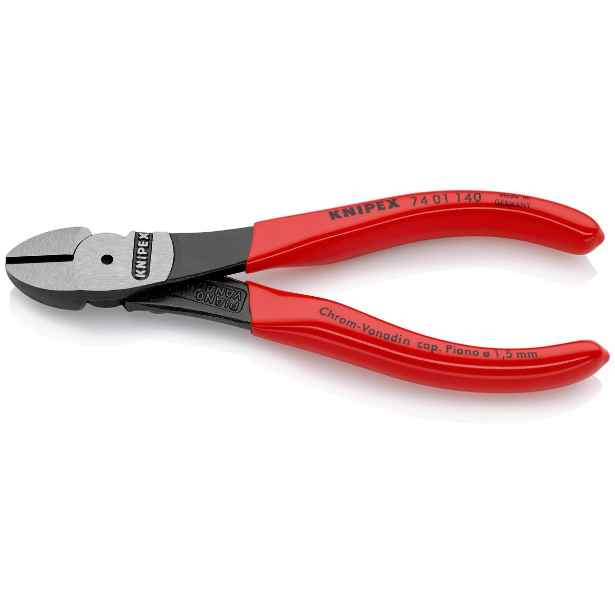 DIAGONAL CUTTING NIPPERS 7401 140mm Knipex