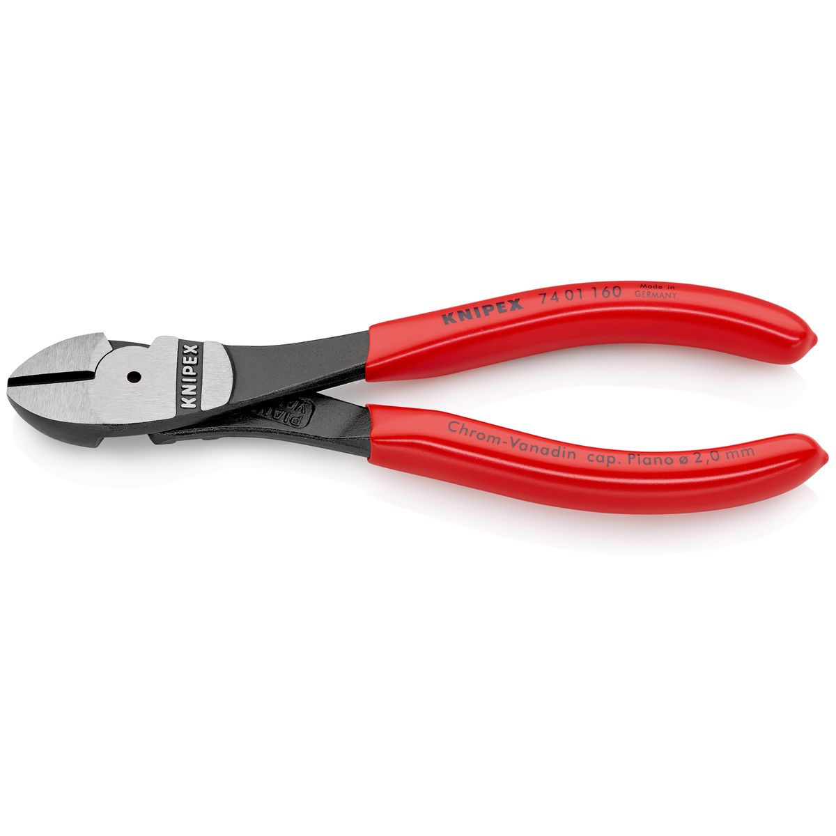 DIAGONAL CUTTING NIPPERS 7401 160mm Knipex