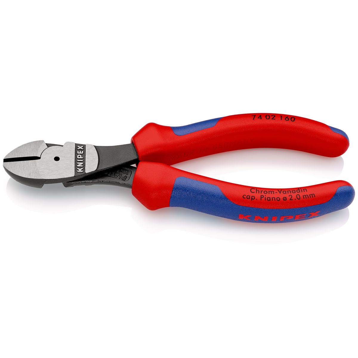 DIAGONAL CUTTING NIPPERS 7402 160mm Knipex