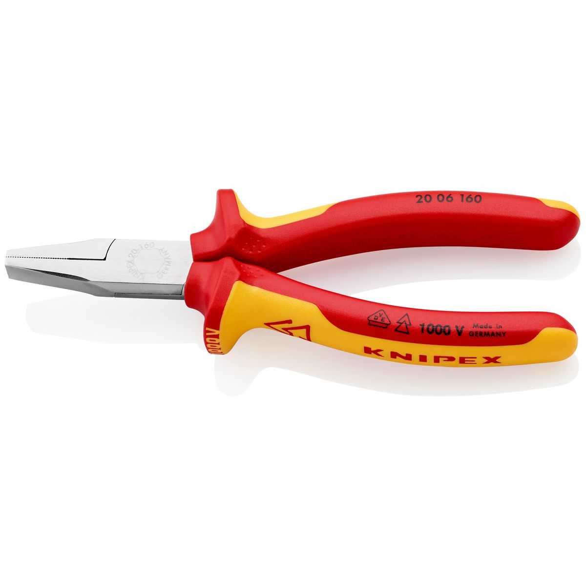 FLAT NOSE PLIERS 2006160 Knipex