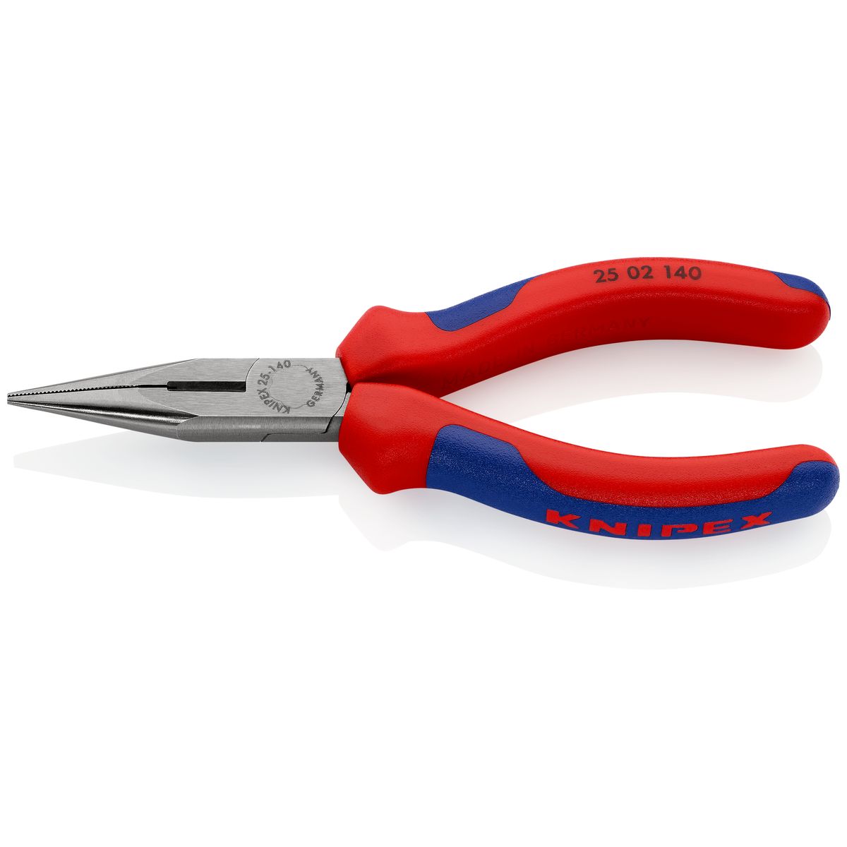 CHAIN NOSE SIDE CUTTING PLIERS 2502140 Knipex