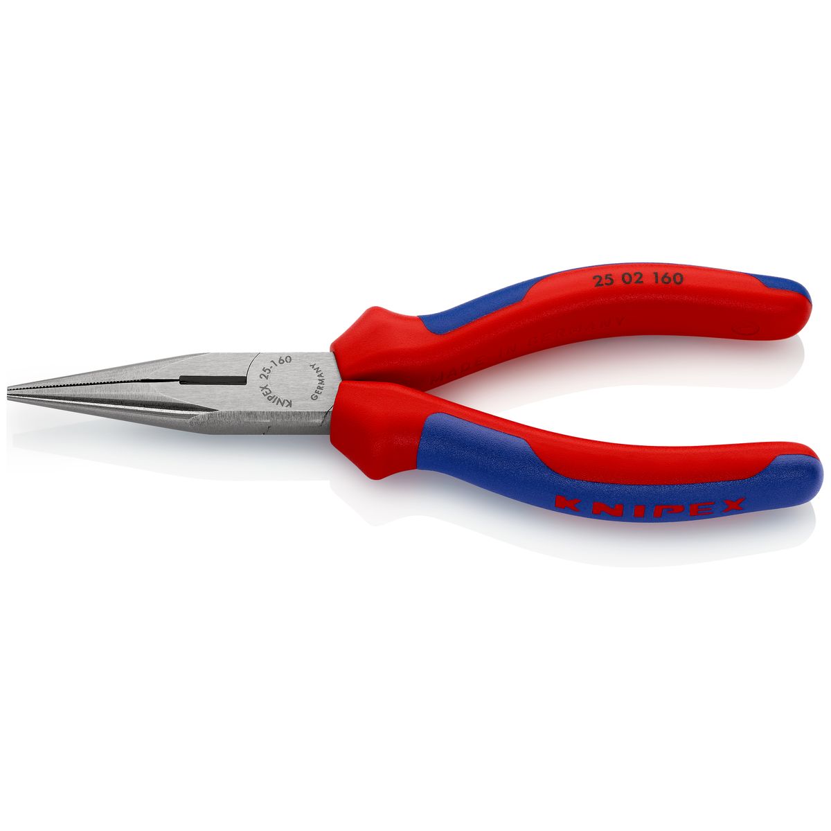 CHAIN NOSE SIDE CUTTING PLIERS 2502160 Knipex