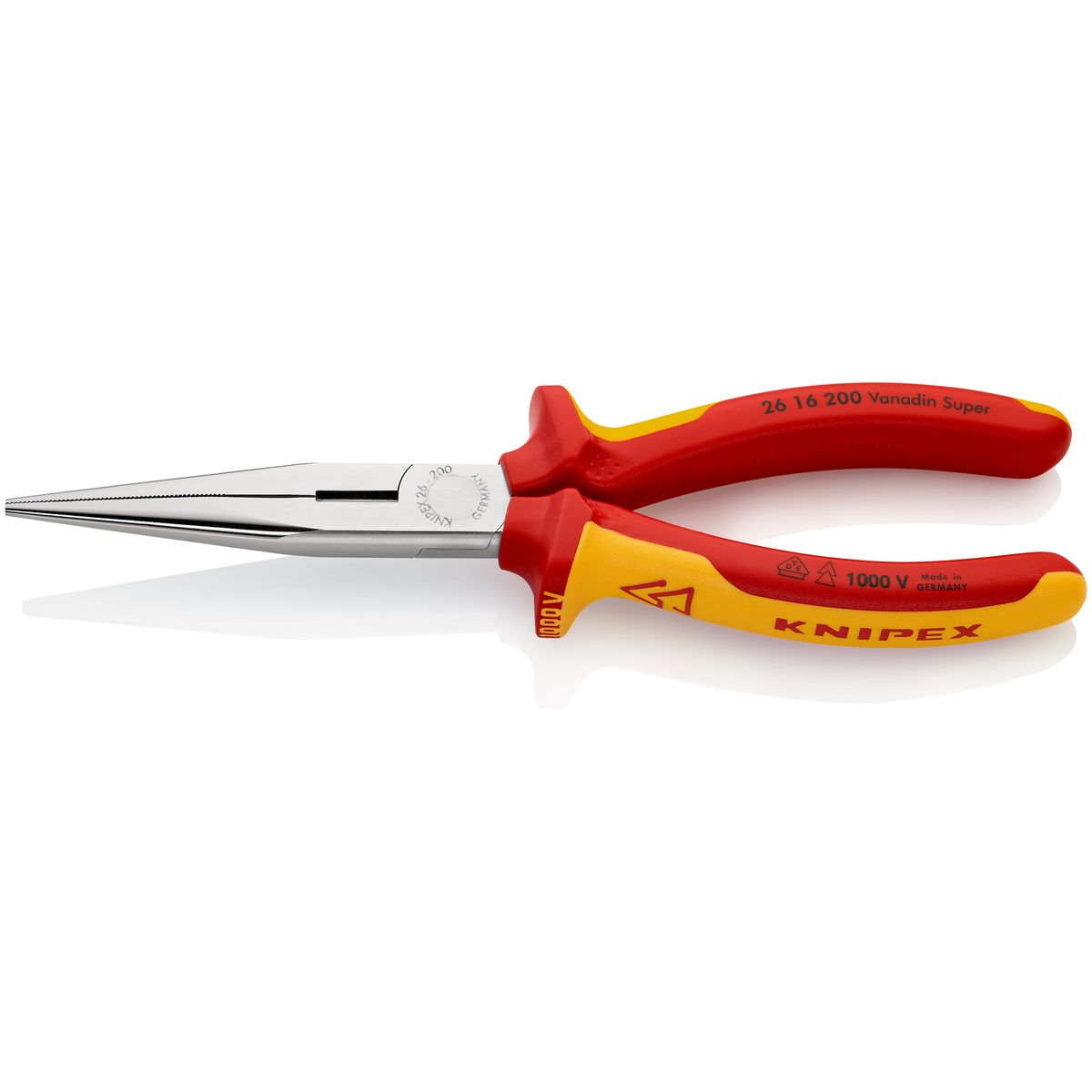 SNIPE NOSE SIDE CUTTING PLIERS 2616200 Knipex