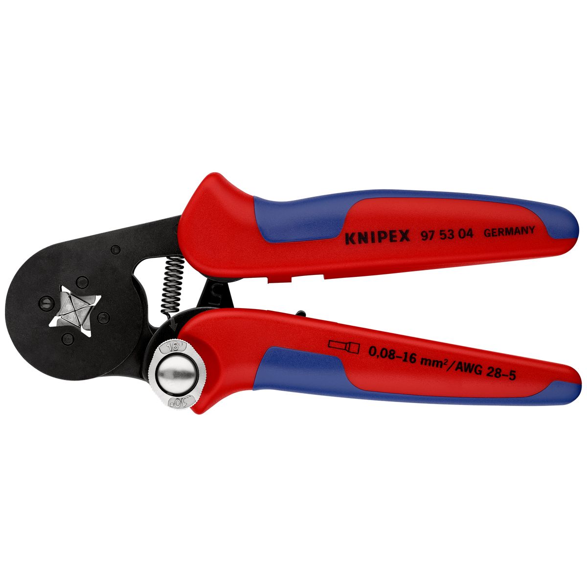 CRIMP PLIERS F. CABLE LINKS 975304 Knipex