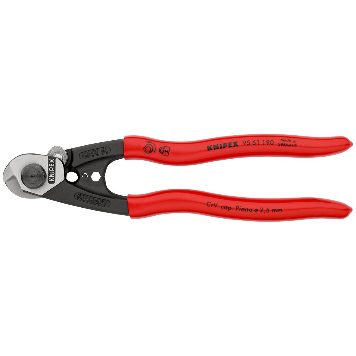 Knipex® Drahtseilschere 190mm bis 5mm 