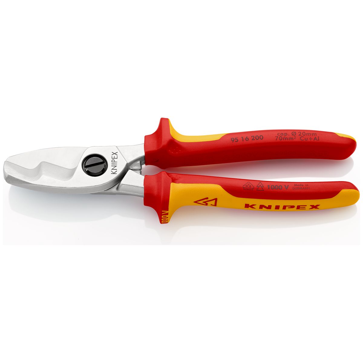 CABLE SHEARS 9516 200mm Knipex