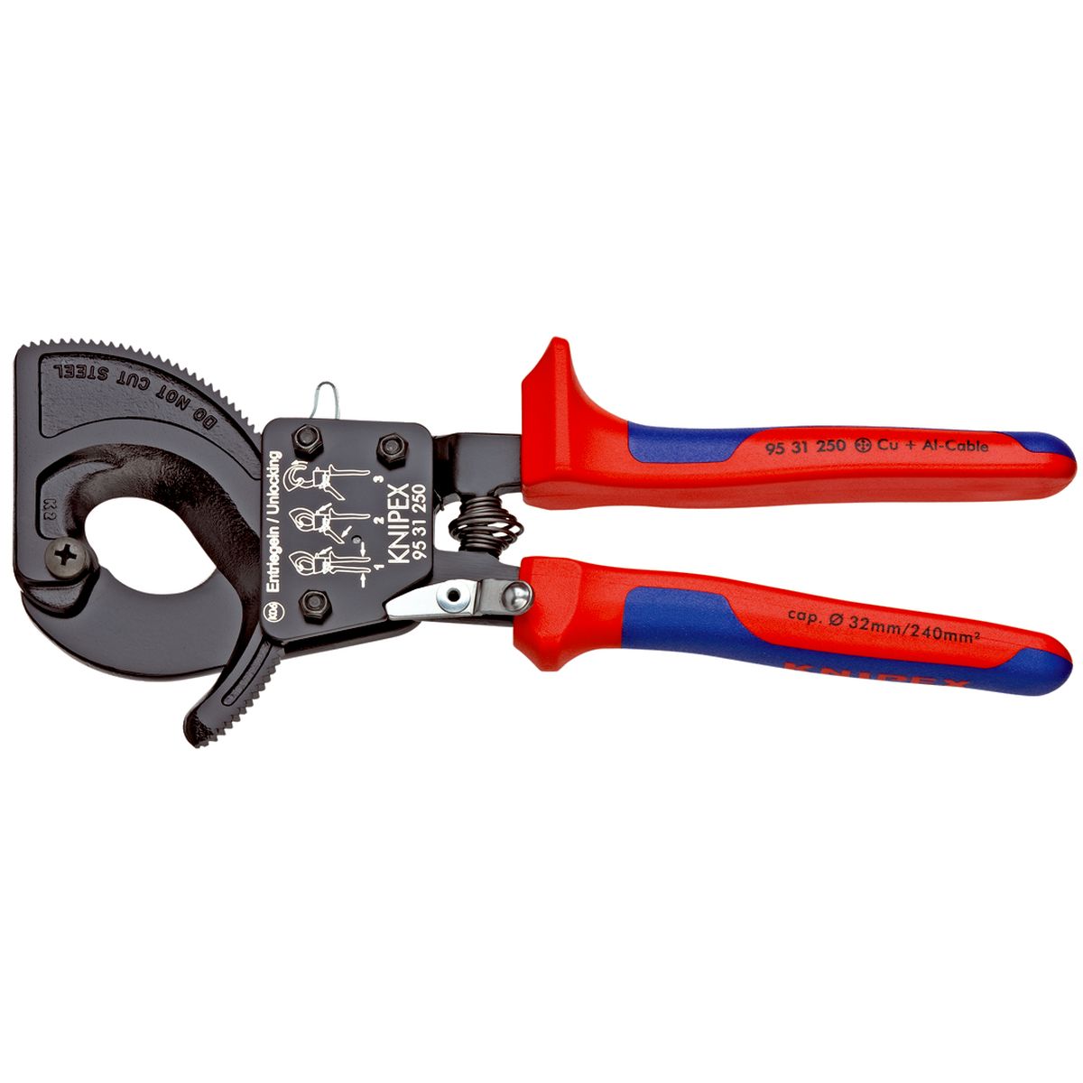 CABLE CUTTERS 9531 250mm Knipex