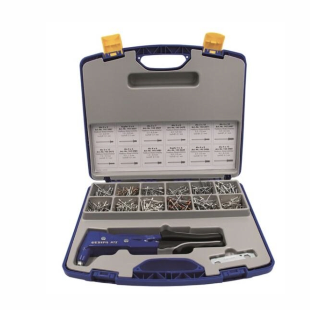 Nietbox Gesipa®  12 Sorten Blindnieten