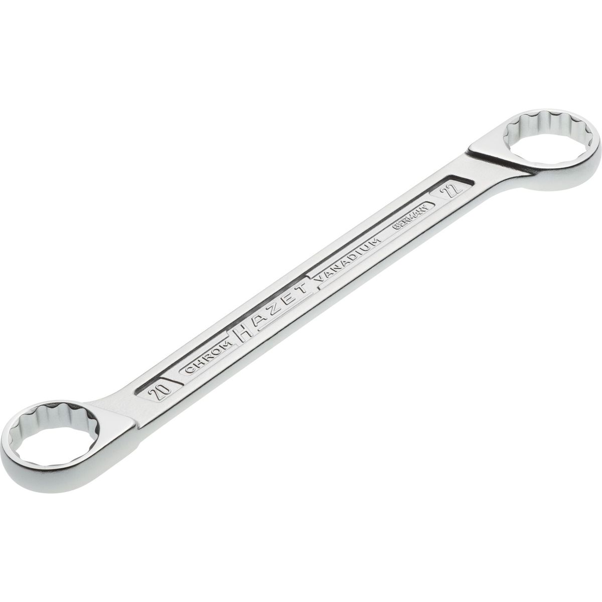 Double Box-End Wrench No.610N-20x22 Hazet®