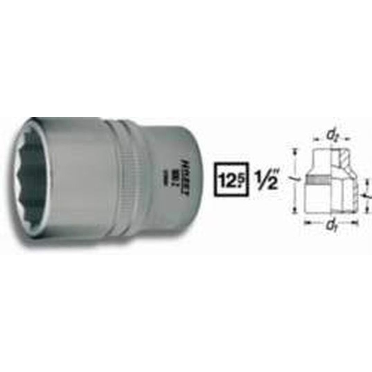 12-Point Socket No.900Z-19 Hazet®