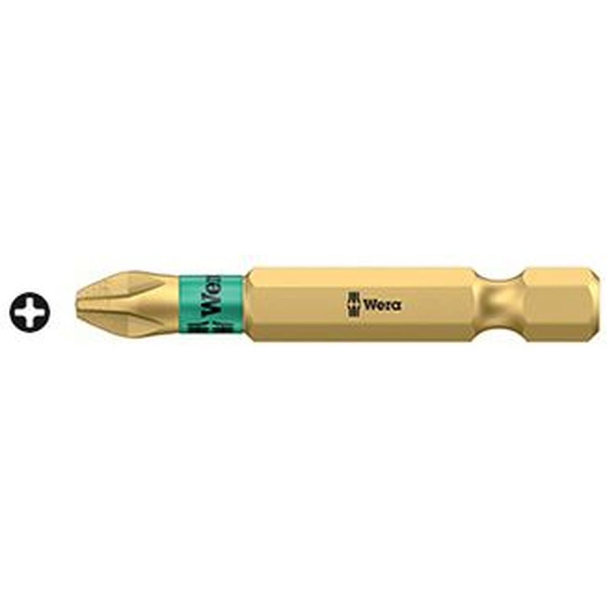 WERA Phillips Bits, BiTorsion 851/4 BDC PH 1 x 50 mm