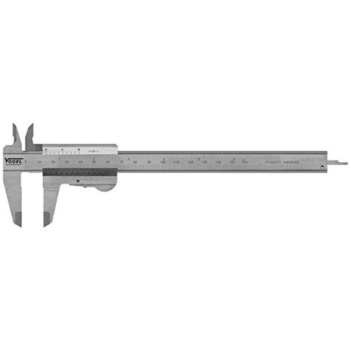 Prec.Vernier Caliper 150 mm/60 05mm-1/12 VOGEL GERMANY