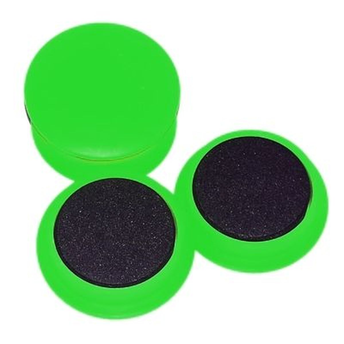 Rundmagnet Ø30mm grün  extra stark á 10St.