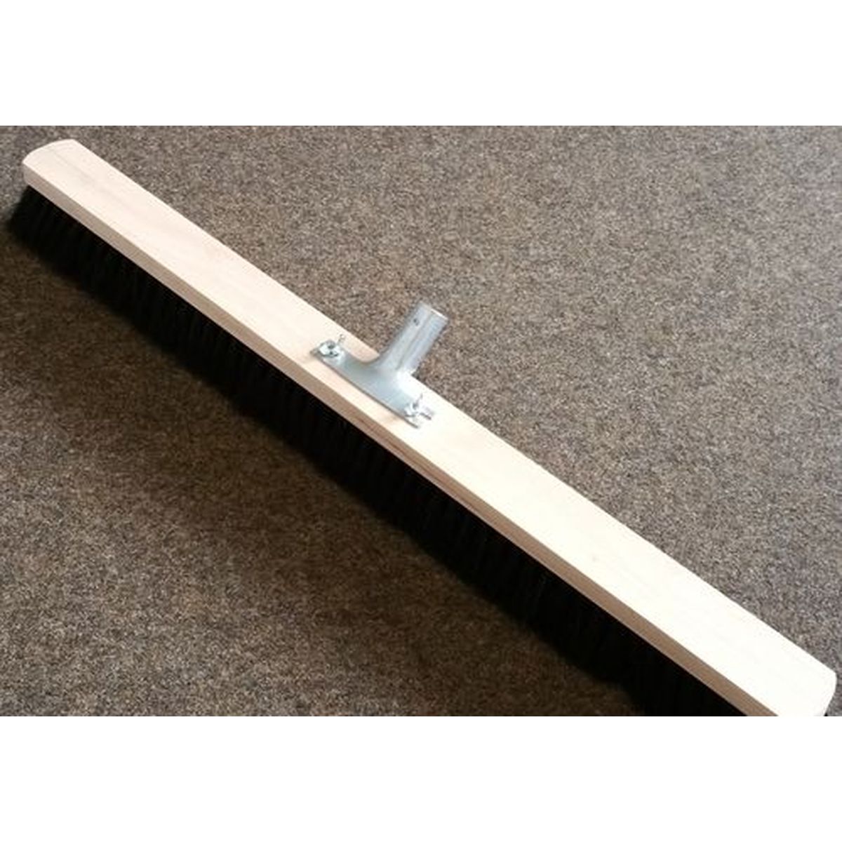 Roßhaar-Besen 800mm  mit Stielhalter