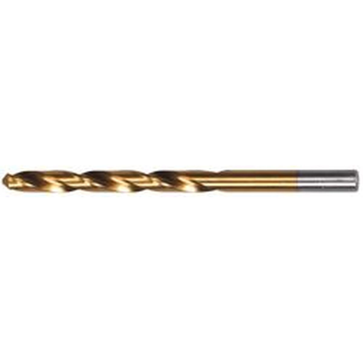 spiral drill DIN338 HSS TIN Ø9,5mm polished Selekta