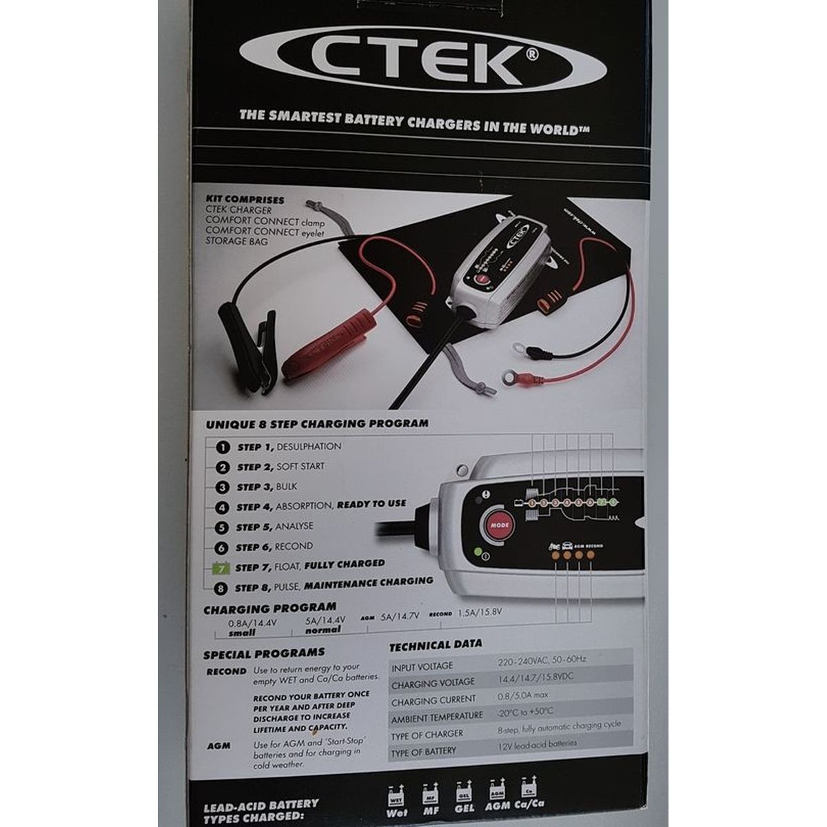 CTEK MXS 5.0 56-305 Automatikladegerät 12 V 0.8 A, 5 A kaufen