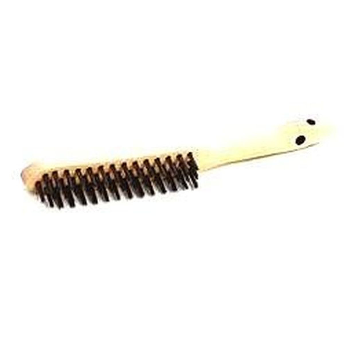 Handdrahtbürste 3reihig glatt  Stahl Lessmann®