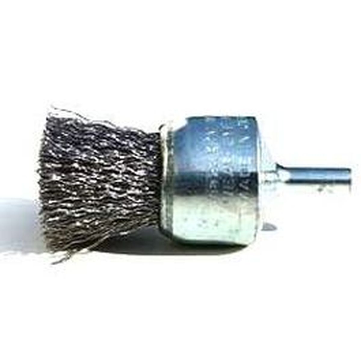 Pinselbürste gewellt Ø30mm  Stahl 0,3mm 68mm Lessmann®