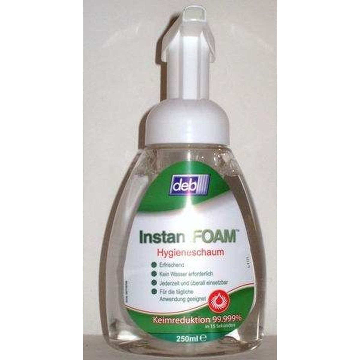 Handdesinfektion InstantFOAM®  250ml Deb® Hygieneschaum