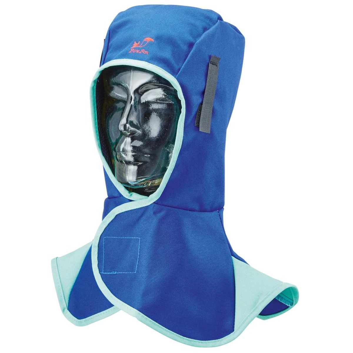Schweisserhaube Kopf- und Nackenschutz  Feuerfeststoff Blau