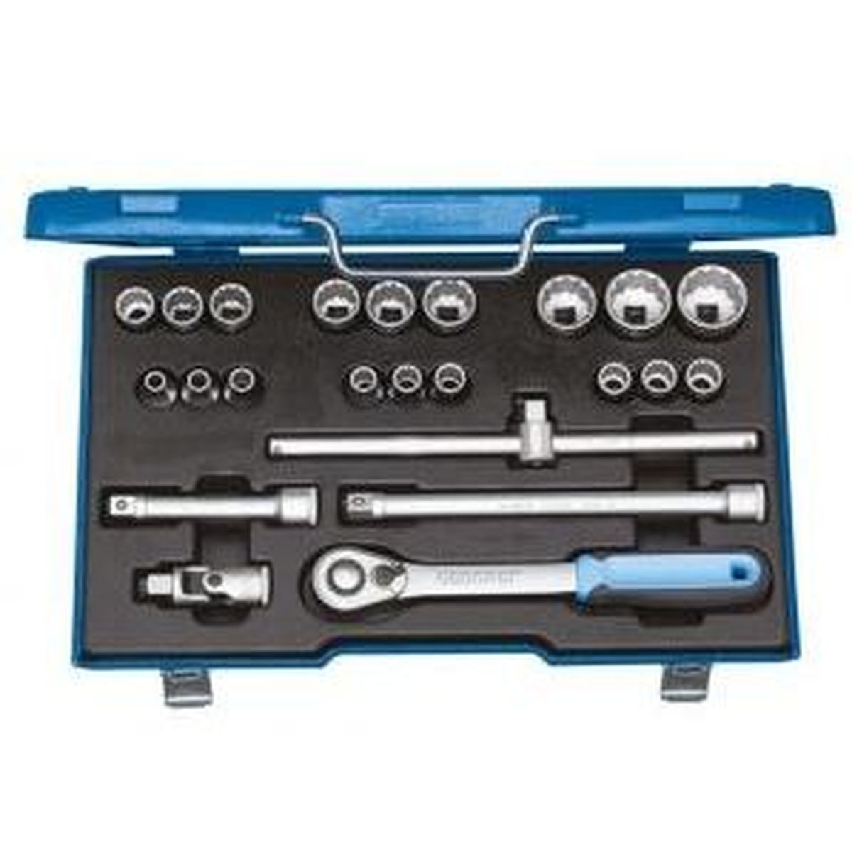 Socket set 1/2, 23 pcs UD 8-32 mm D 19 EMU-20 Gedore