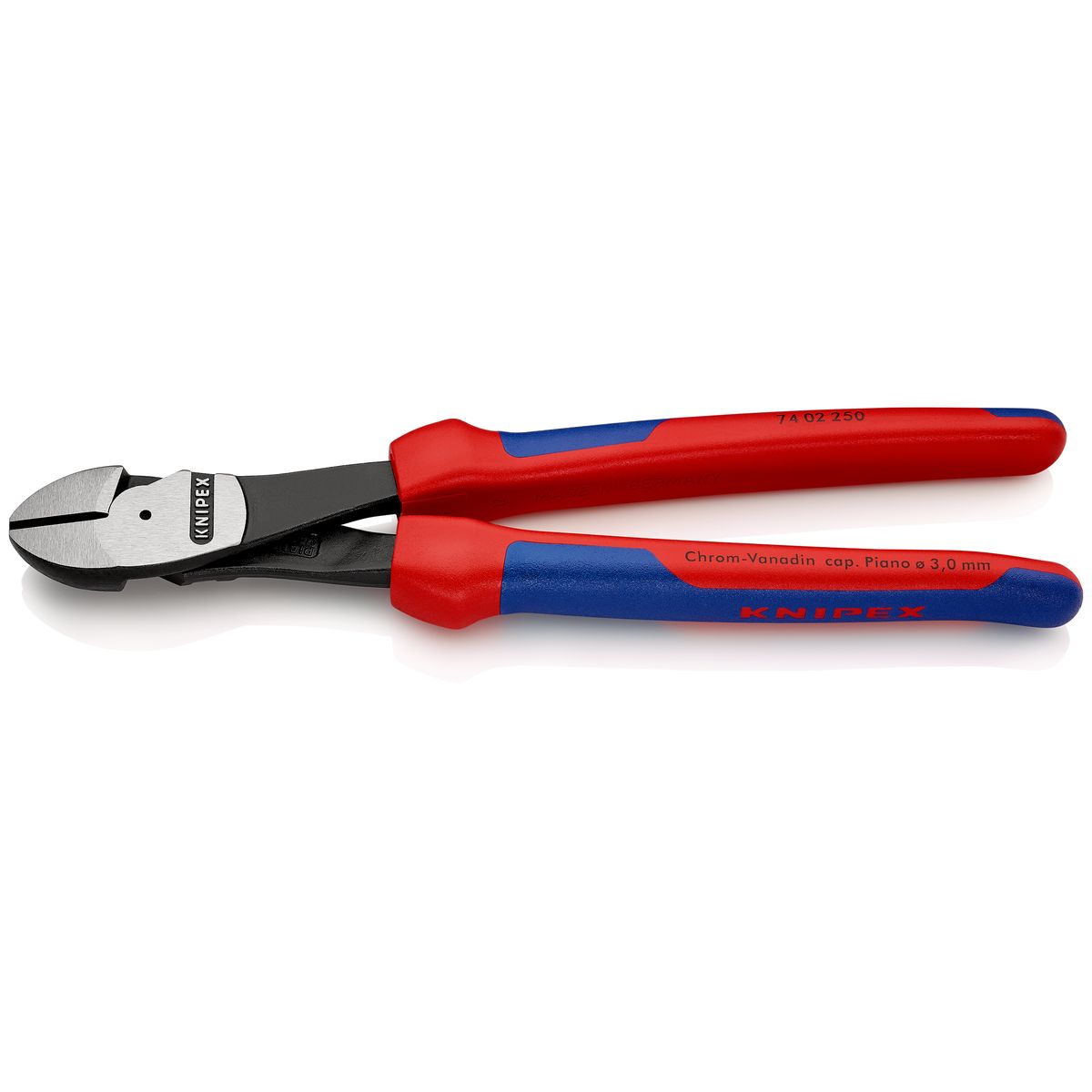 DIAGONAL CUTTING NIPPERS 7402 250mm Knipex