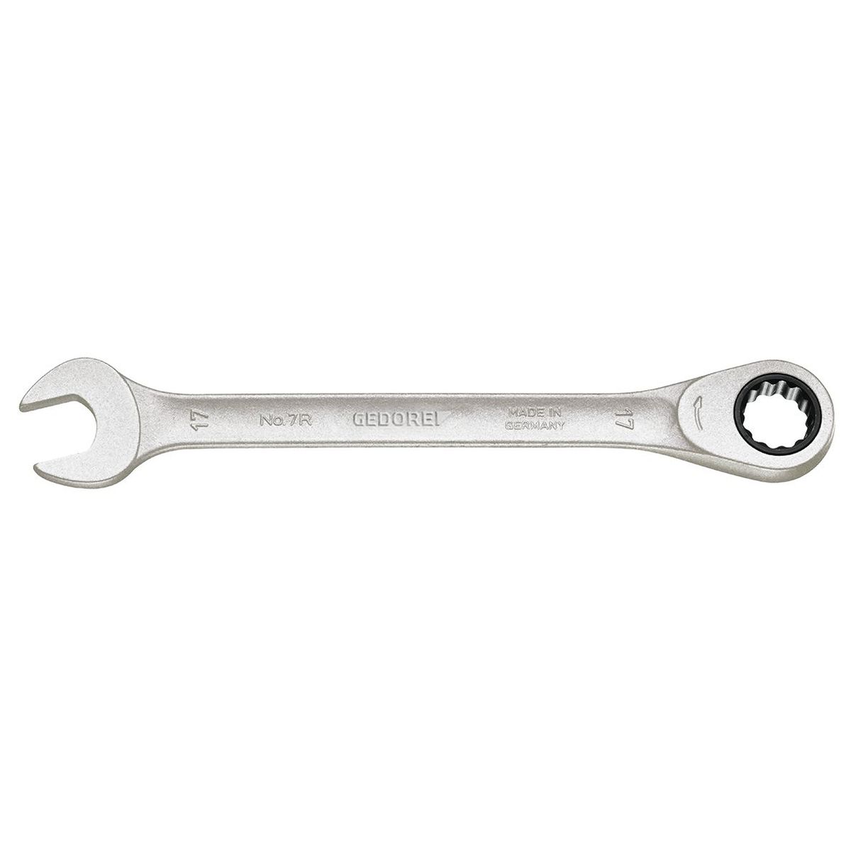 Combination ratchet spanner 8 mm 7 R 8 Gedore