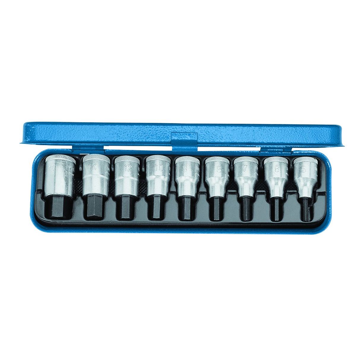 Screwdriver bit socket set 1/2 9 pcs in IN 19 PM Gedore