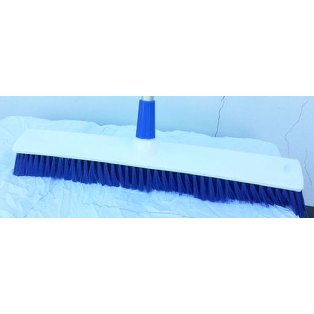 Großraumbesen PBT blau  625x100x50mm0 Ø0,25mm weich lebensmittelecht HACCP Haug