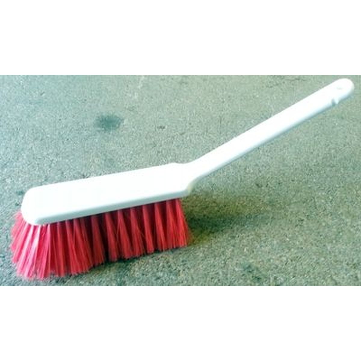 Handfeger PBT rot  Ø0,25mm weich 310x40x50mm lebensmittelecht HACCP Haug