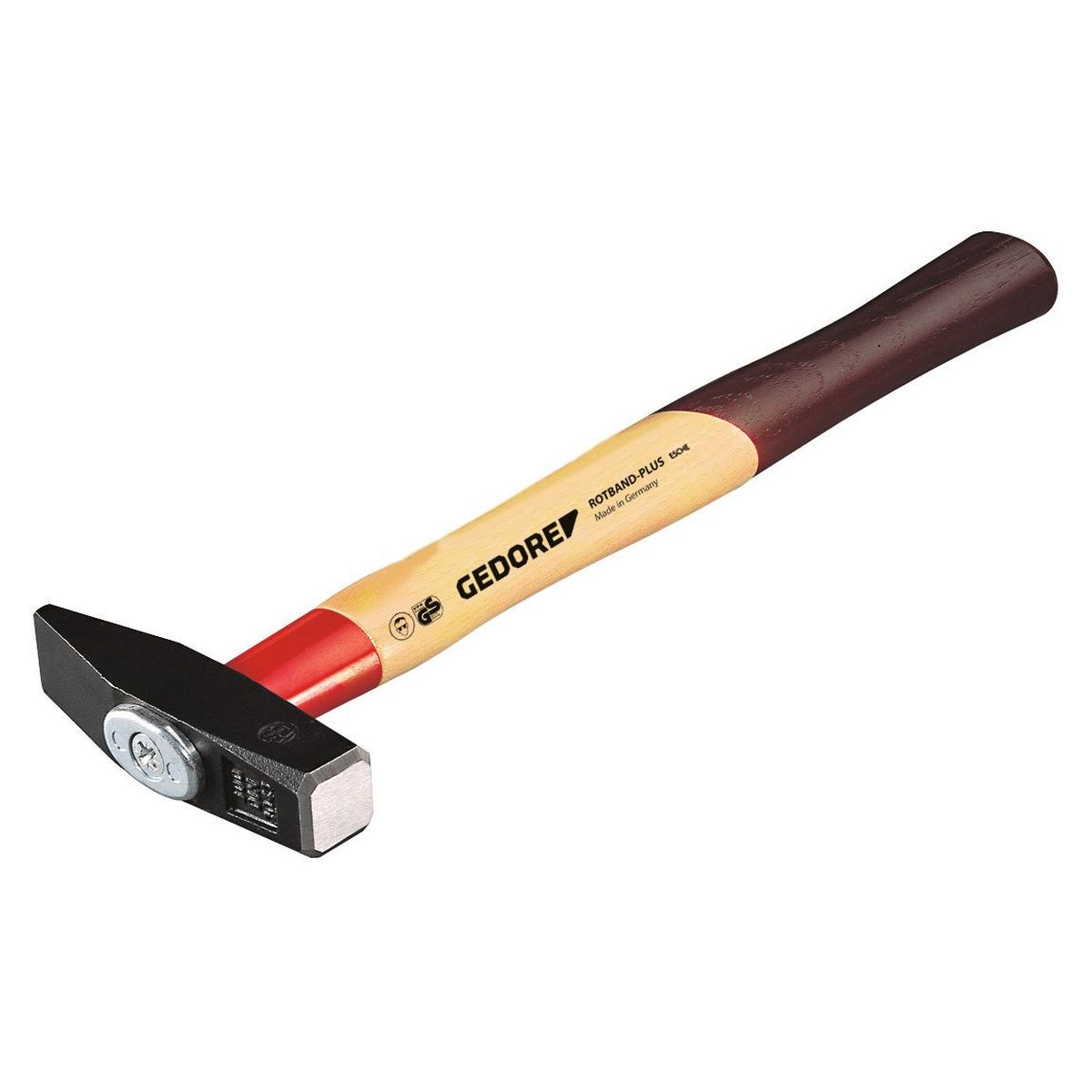 Schlosserhammer ROTBAND-PLUS mit Eschenstiel 300g  600 E-300 Gedore