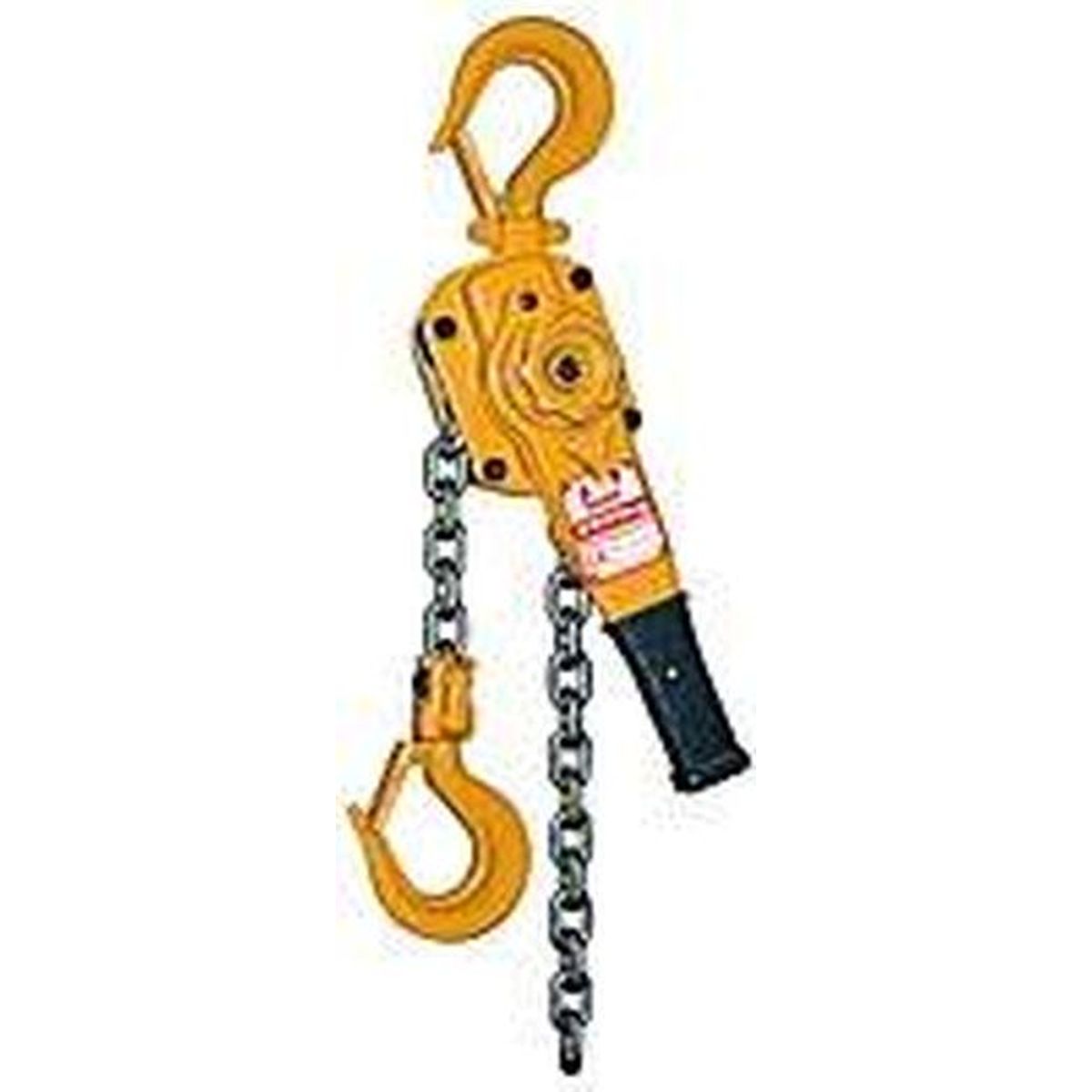 HADEF Ratchet Lever Hoist Type 53/07 - 800kg - 3m suspension height