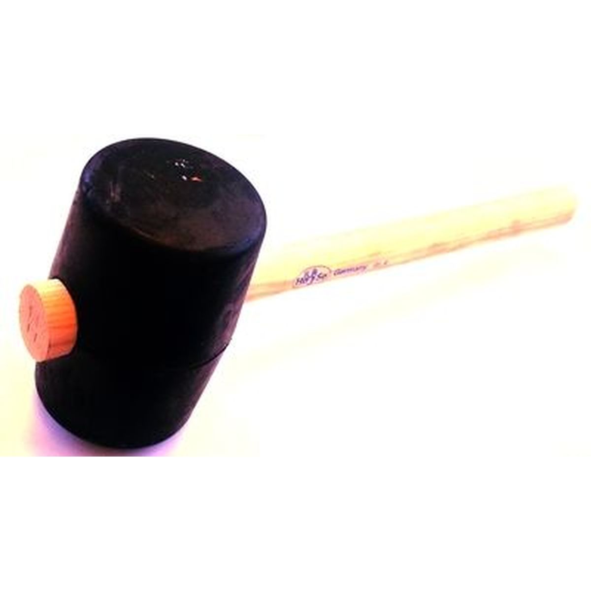 Gummihammer Gr.1 90x55mm Eschenstiel  Haso