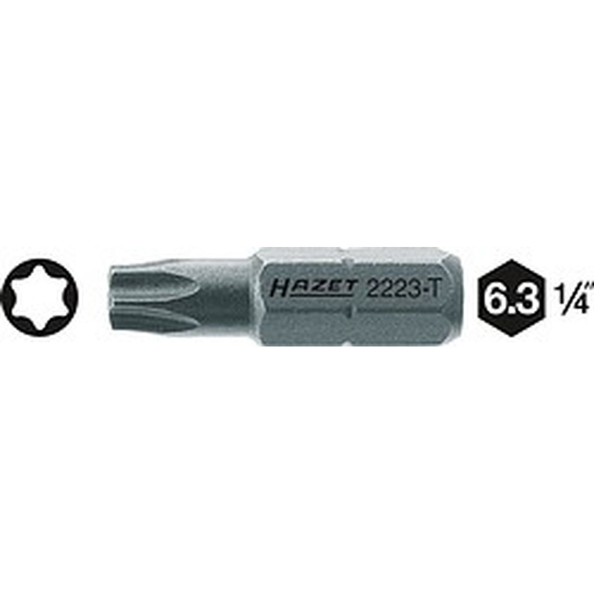 TORX® Screwdriver Bit No.2223-T10 Hazet®