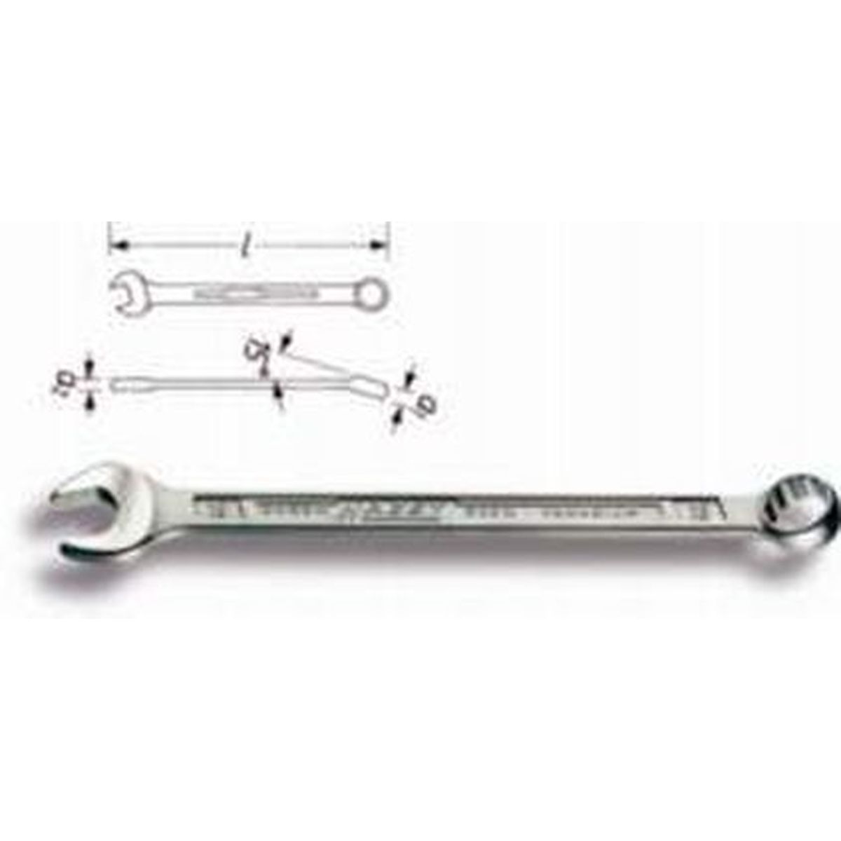 Combination Wrench No.600NA-11/16 Hazet®