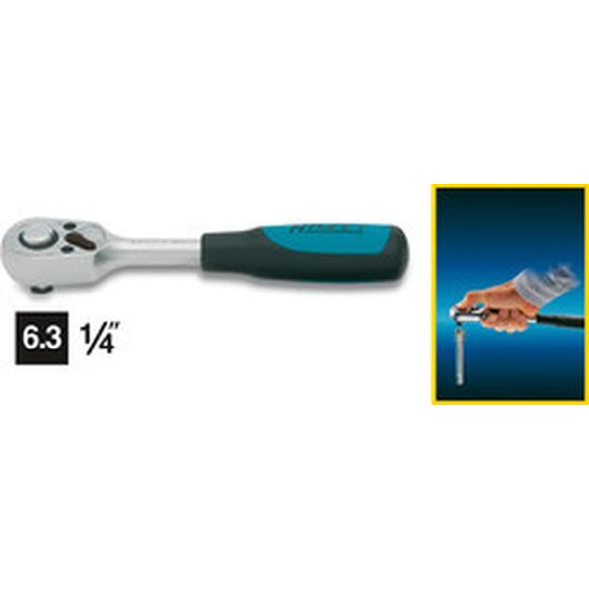 Reversible Ratchet No.863S Hazet®