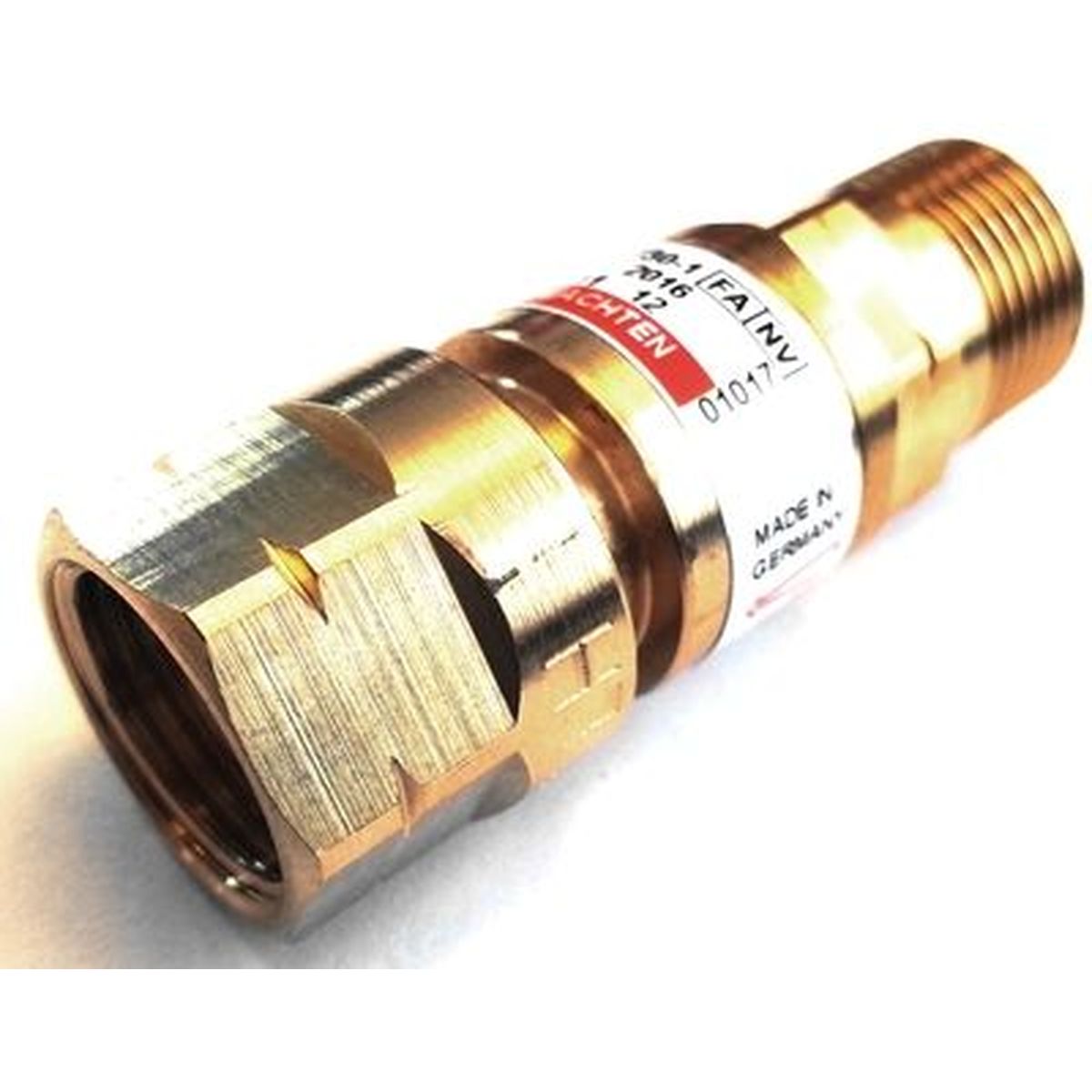 Sicherheitseinrichtung GGF 3/8 links  Acetylen (Brenngas) EN730 1 Ibeda
