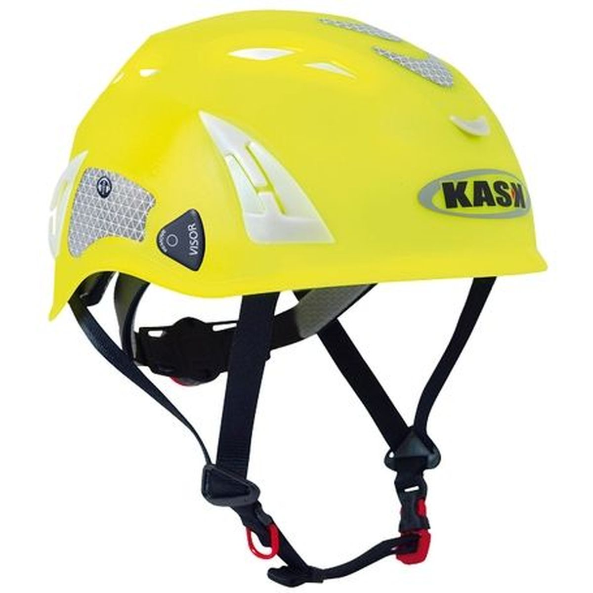 Helmet Plasma HI VIZ yellow fluo KASK