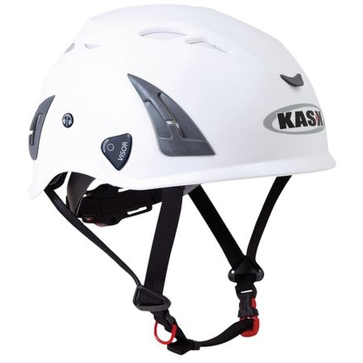 Helmet Plasma HI VIZ white KASK