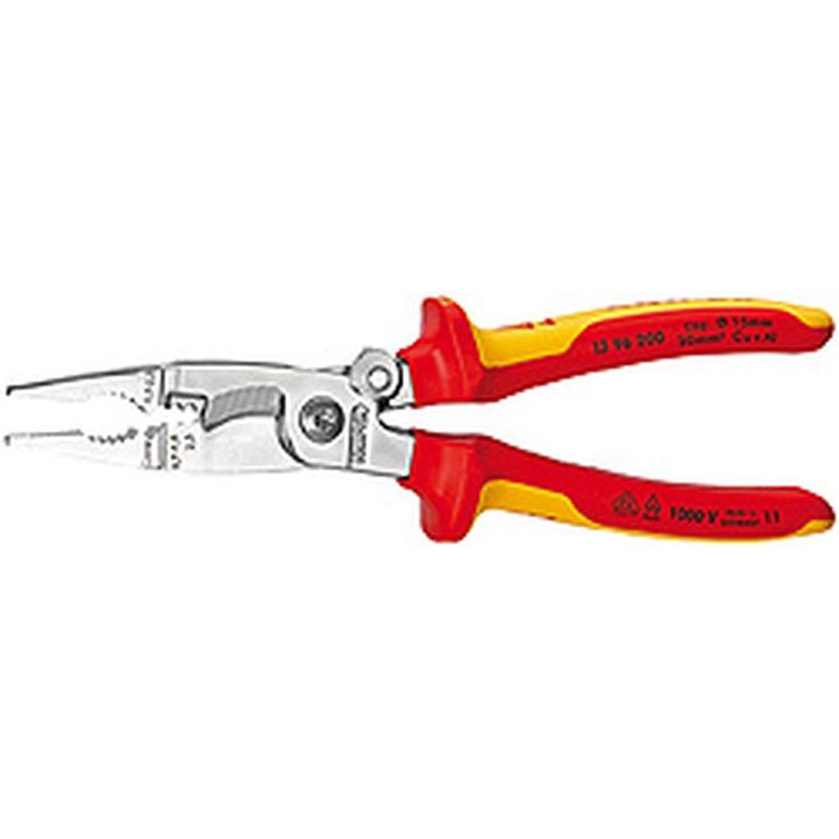Pliers for Electrical Installation 1396 200mm Knipex