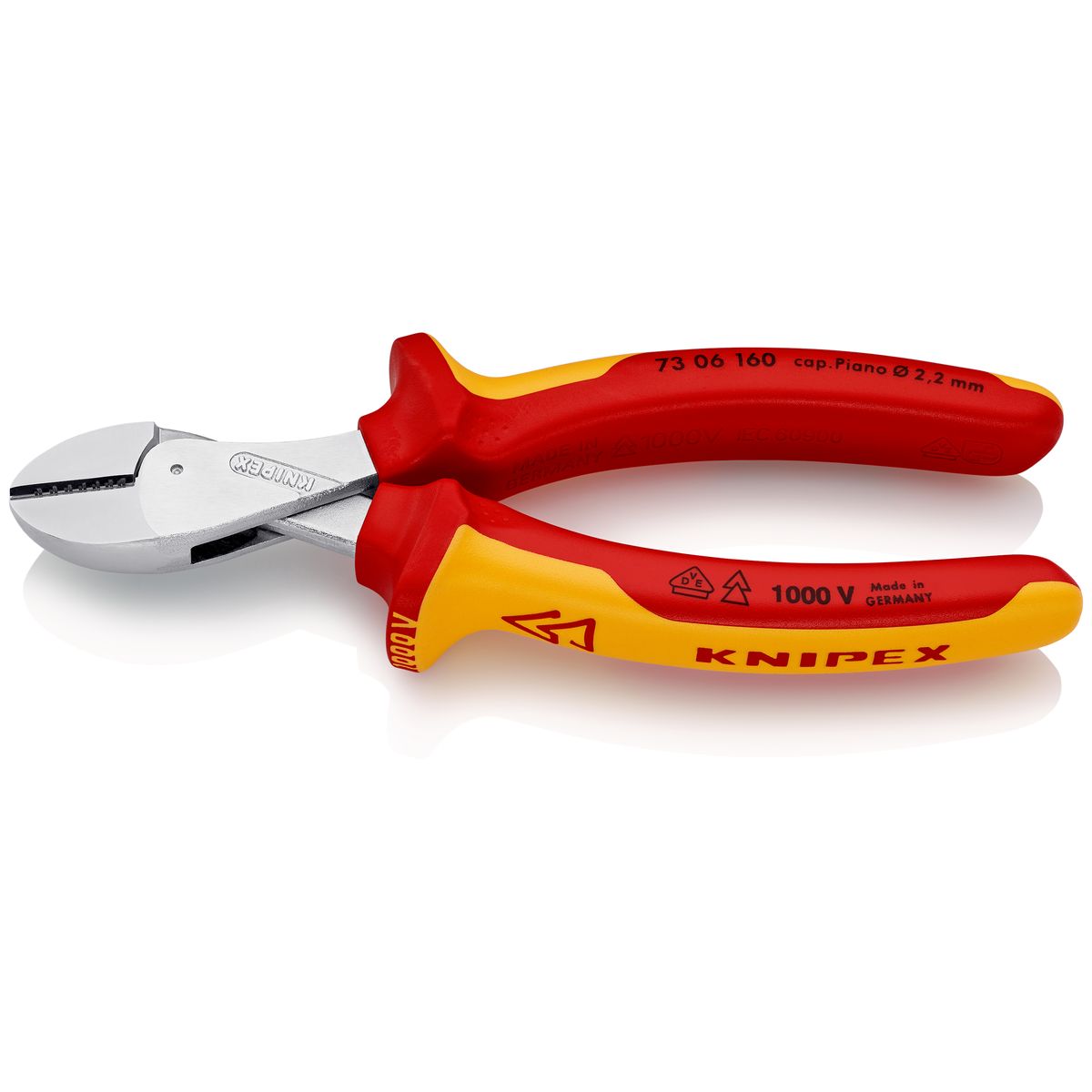 X-Cut Compact Diagonal Cutter 7306160 Knipex