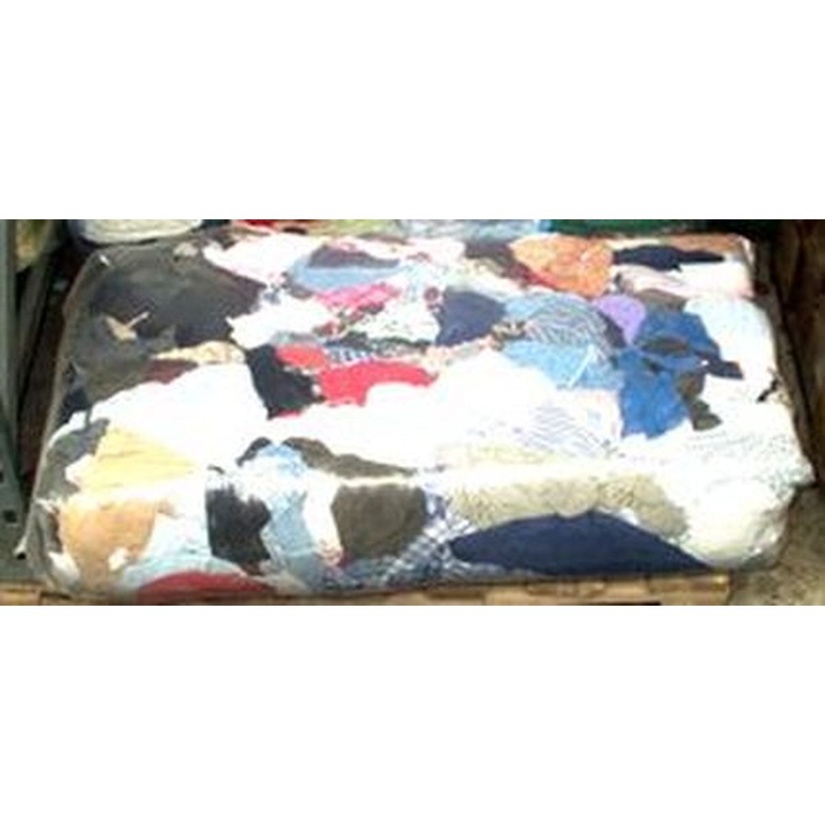 Putzlappen hellbunt Kattun  Sack á 25kg