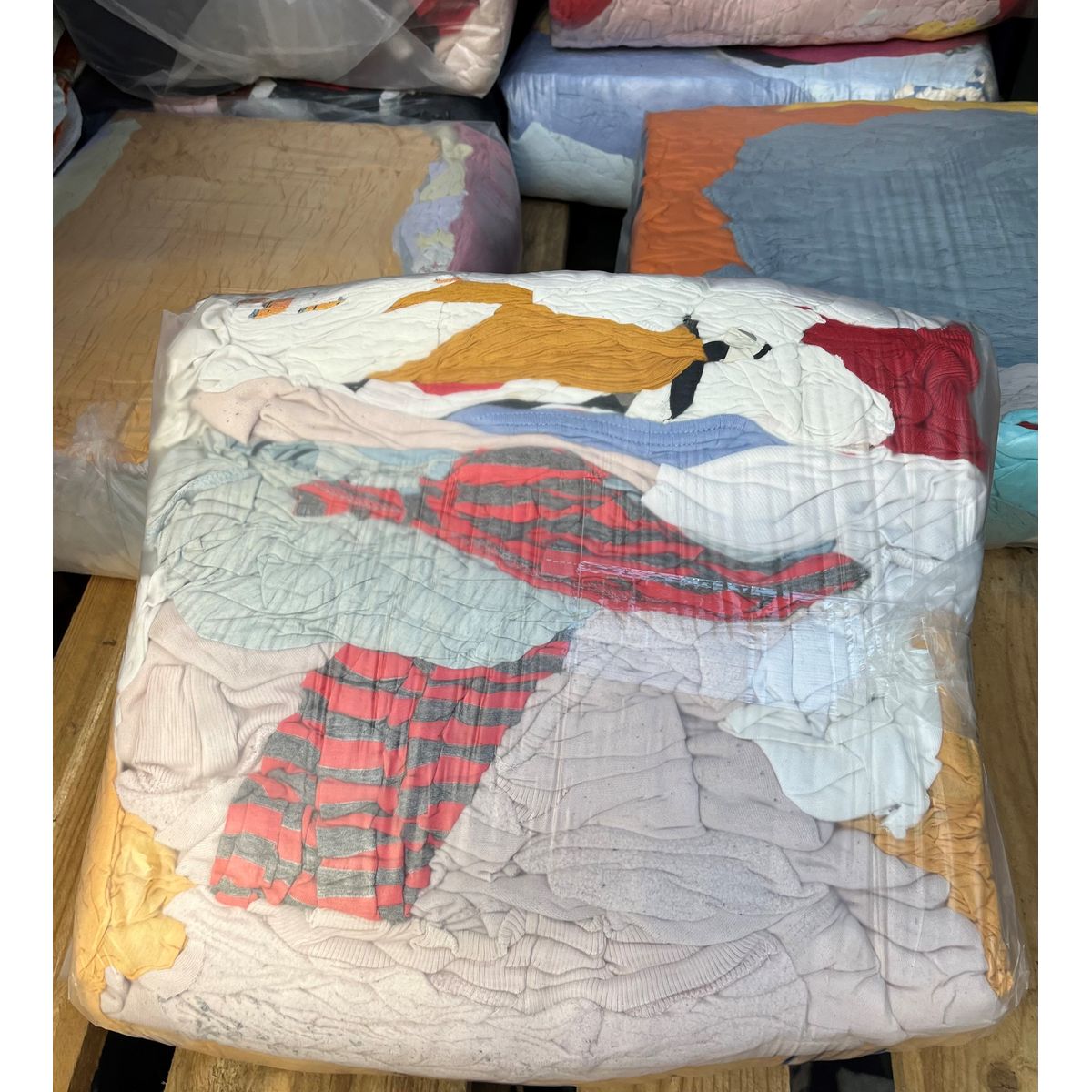 Putzlappen hellbunt  5kg Sack