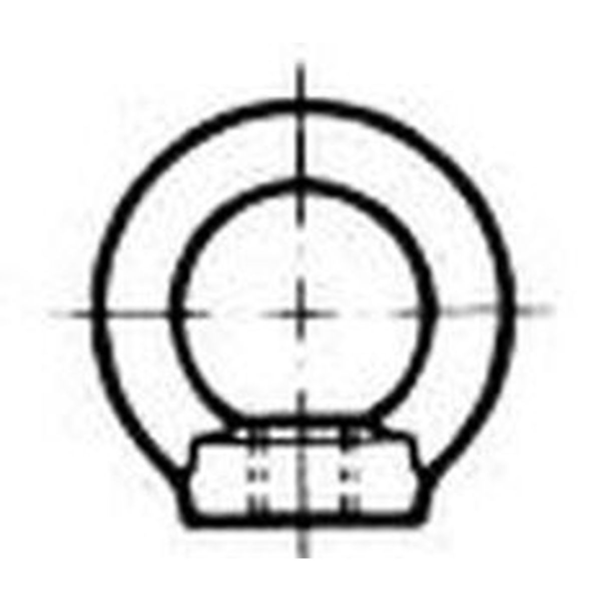 Ringmutter DIN582 A2 M6  