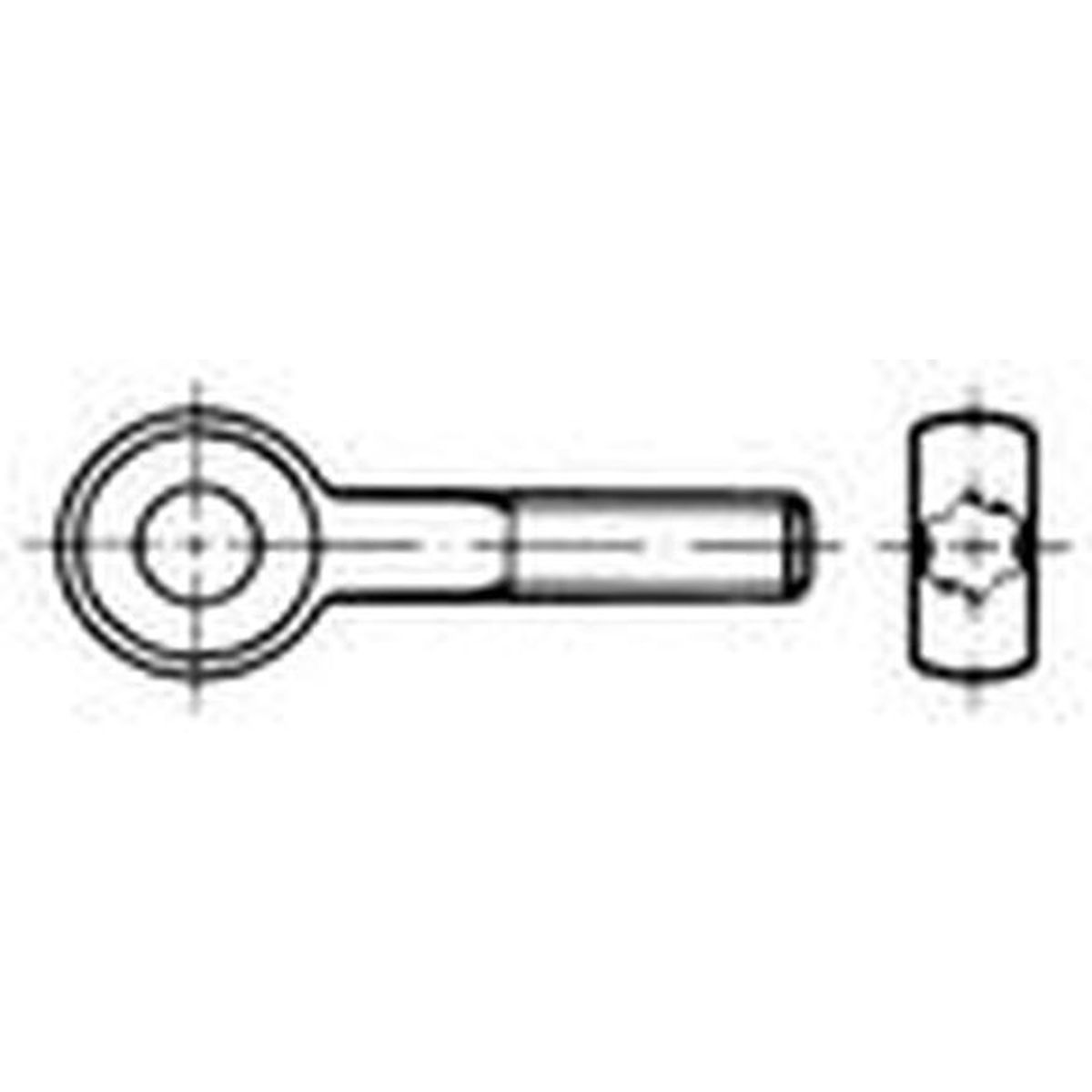 Augenschraube DIN444 Fe M5x30  