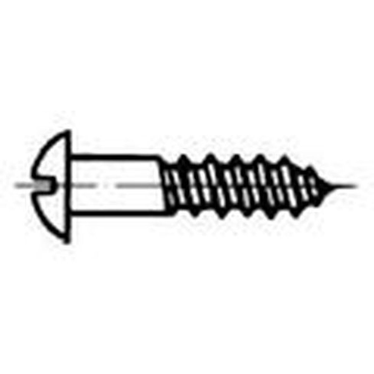 Holzschraube DIN96 Ms Ø4x45 