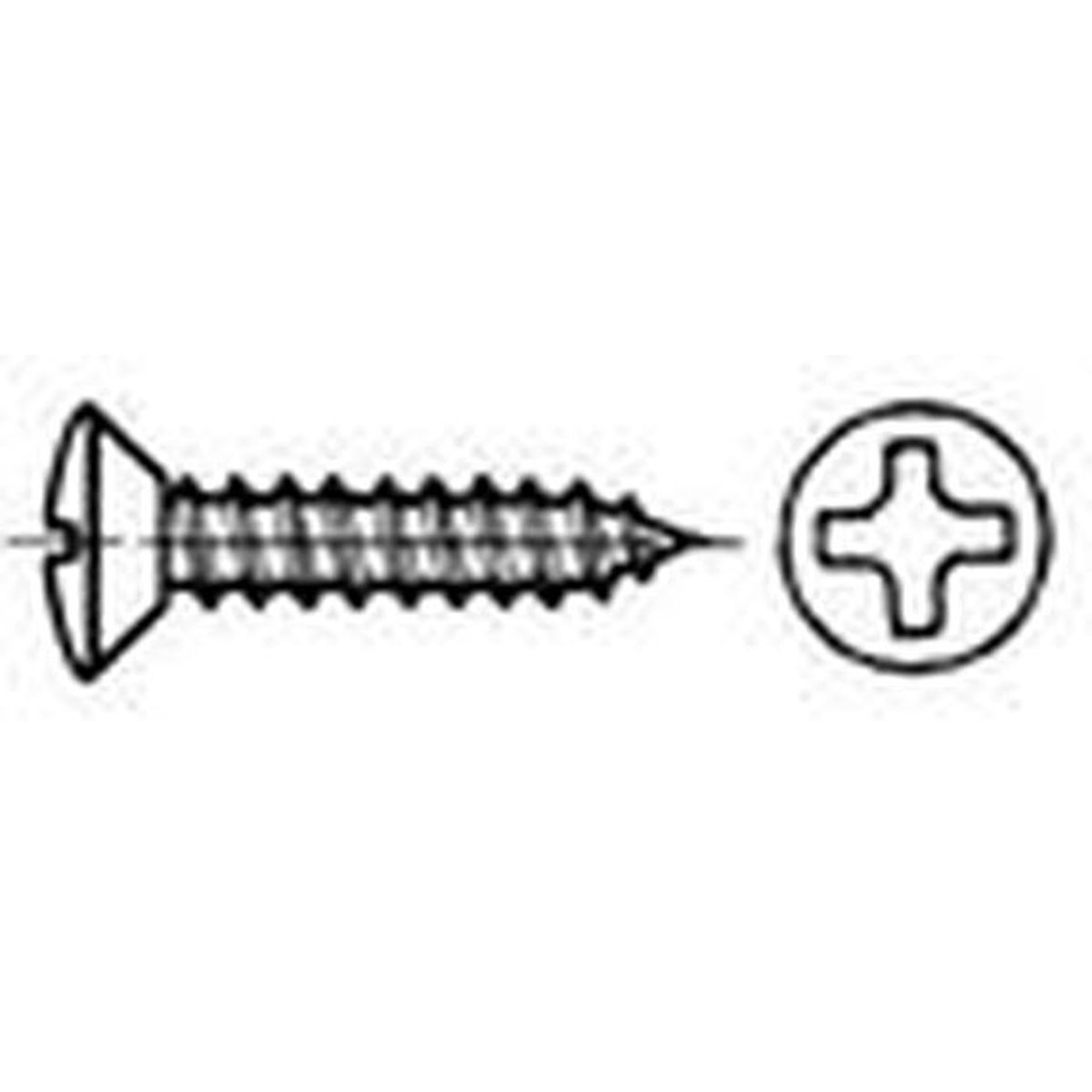 Blechschraube DIN7983 A2 2,9x9,5  